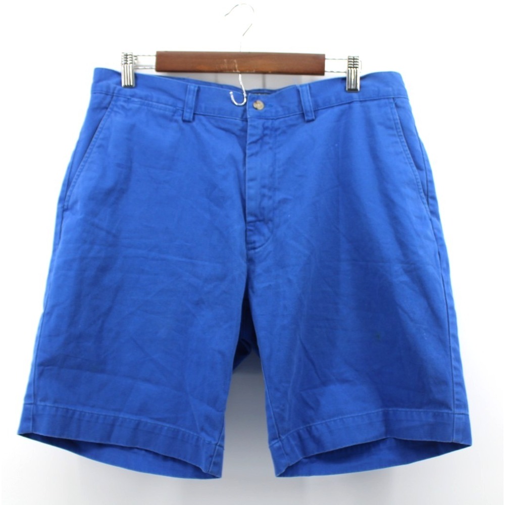 Polo Ralph Lauren Shorts Mens 34 Blue Chino 9 in inseam Casual Summer